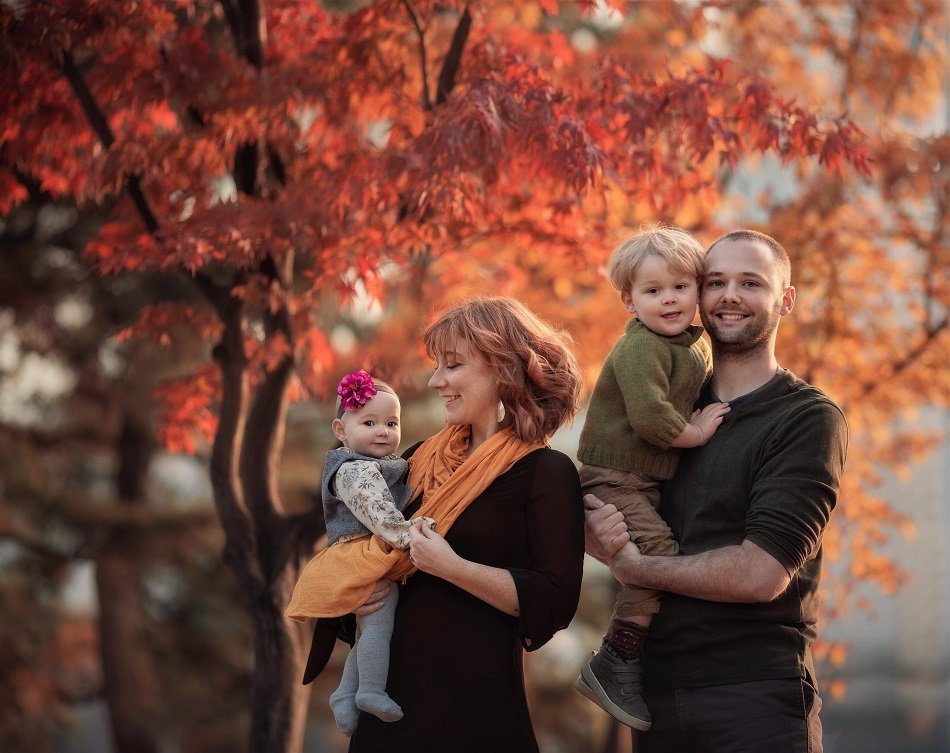 Amber Kneen and her family | Photo: Courtesy of Amber Kneen