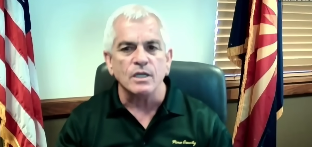 Chris Nanos as seen in a video posted on March 13, 2026 | Source: YouTube/NBC News