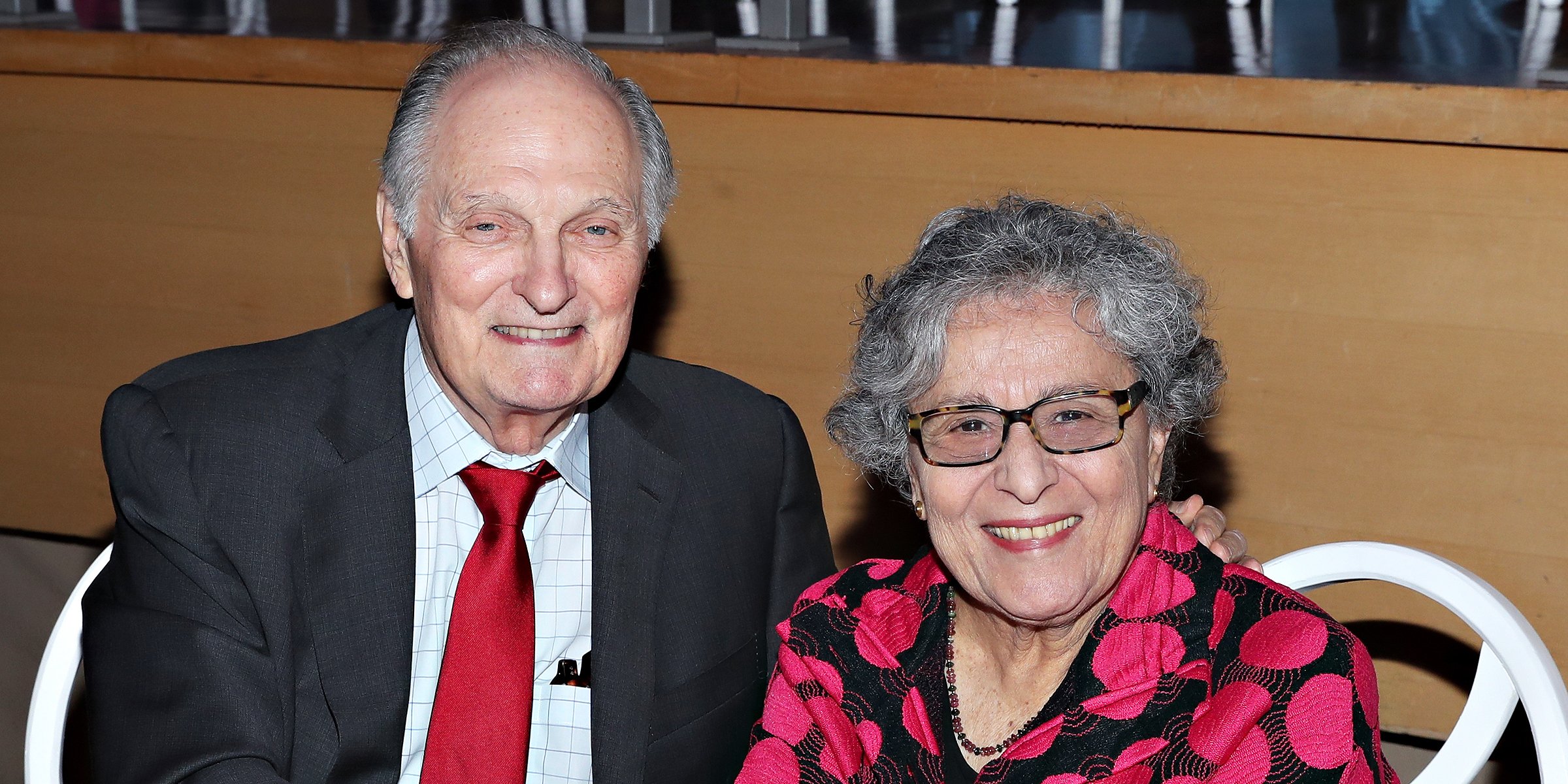 Alan Alda and Arlene Weiss| Source: Getty Images 