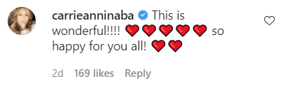 Carrie Ann Inaba's delightful comment on Eve's pregnancy. | Photo: instagram.com/therealeve