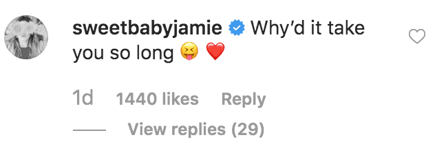 Jamie Mizrahi comments on Jennifer Aniston reaching 20 million followers on Instagram | Source: Instagram.com/jenniferaniston