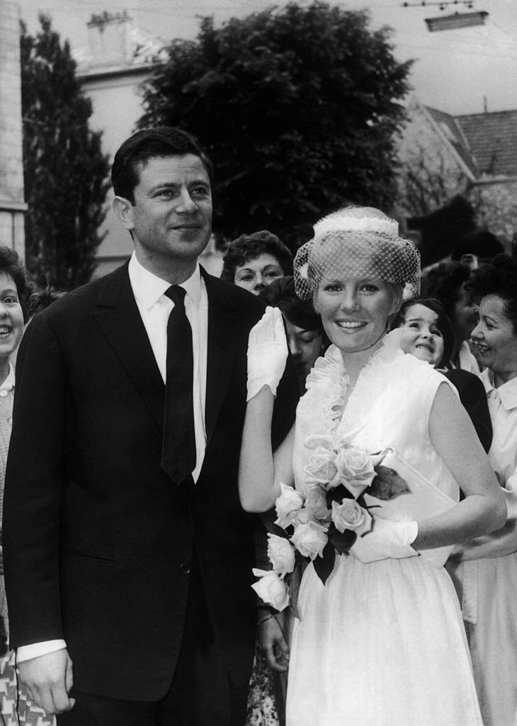 Photo de mariage de Claude Wolff et Petula Clark, 8 juin 1961 | Source : Getty Images