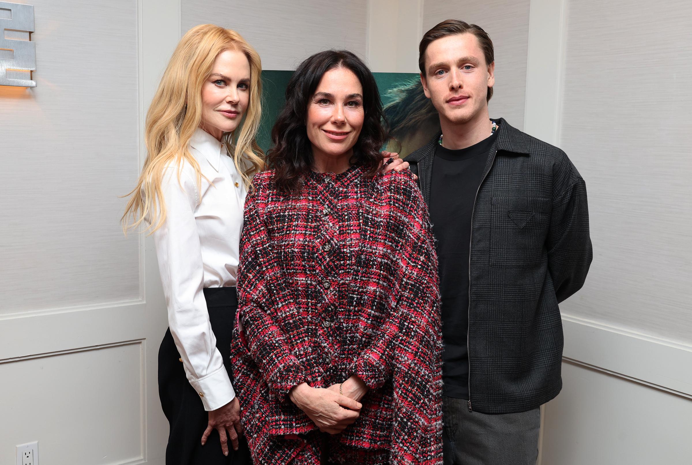 Nicole Kidman, Halina Reijn, and Harris Dickinson at the Los Angeles special screening of "Babygirl" in West Hollywood, California on October 18, 2024 | Source: Getty Images