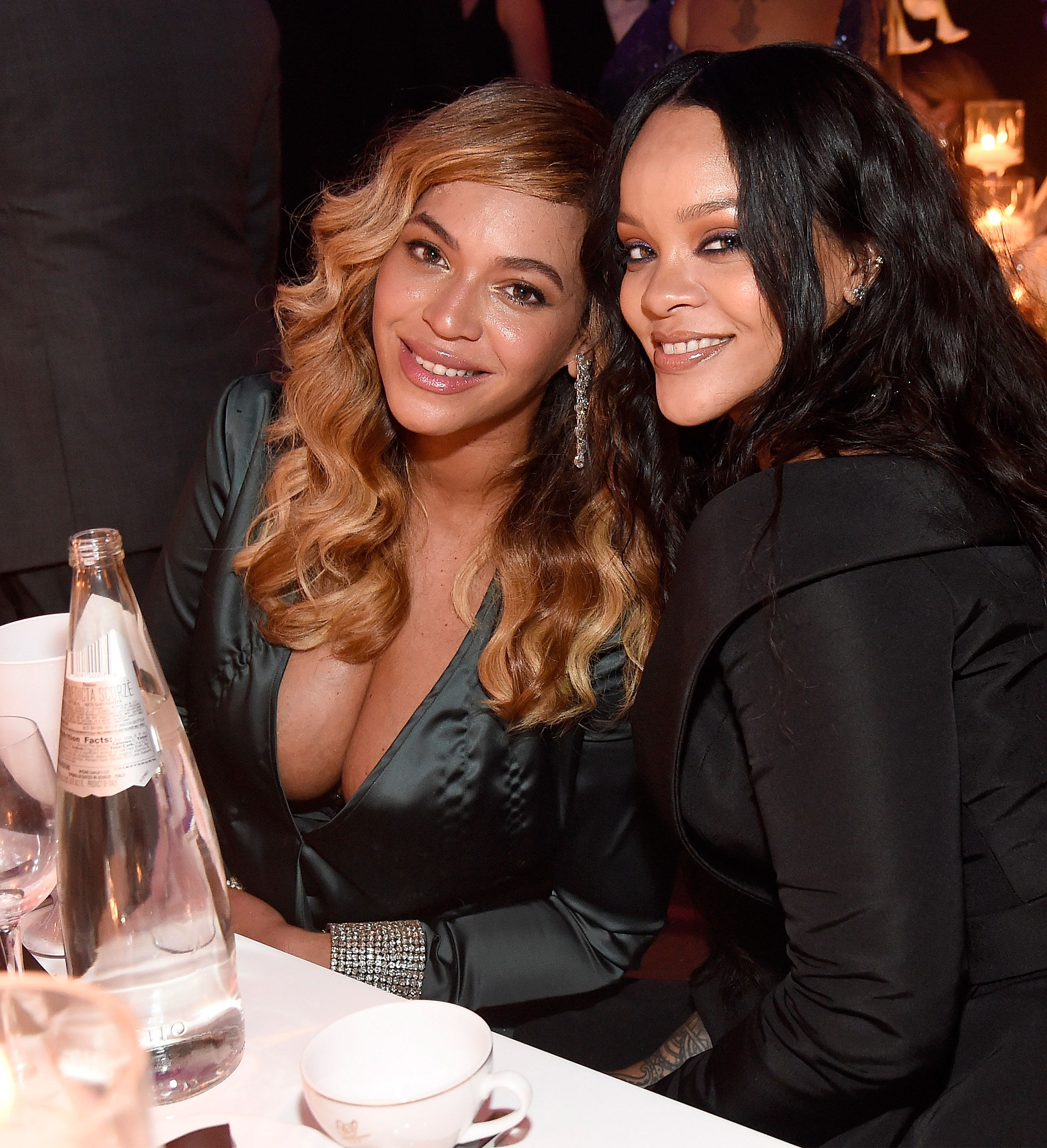 Beyonce and Rihanna at Rihanna's 3rd Annual Diamond Ball in 2017/ Source: Getty Images
