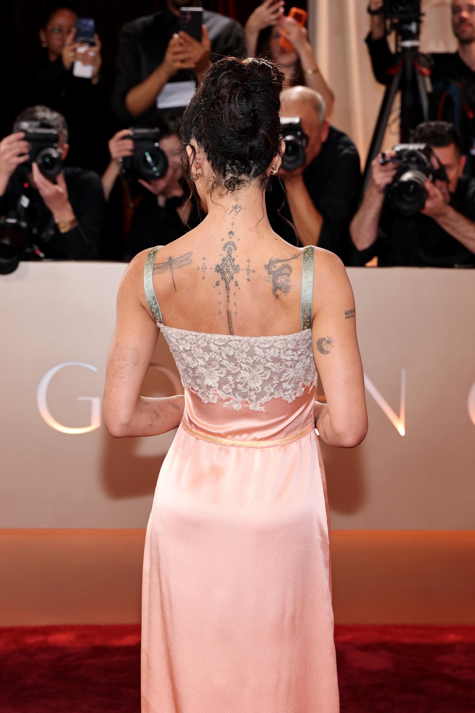 Zoe Kravitz at the 83rd Annual Golden Globes held at The Beverly Hilton on January 11, 2026