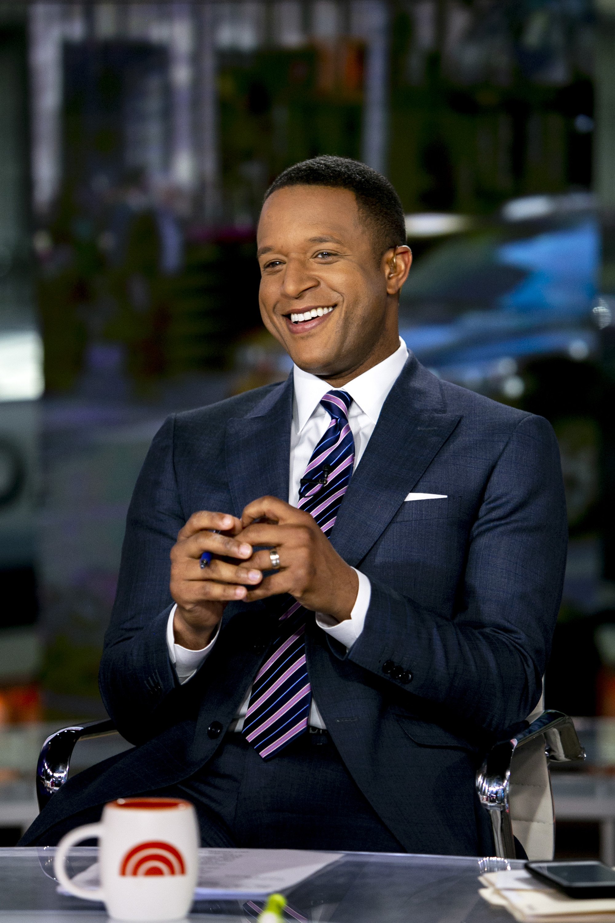 Craig Melvin picture on the "Today" show. 2019. | Photo: Getty Images