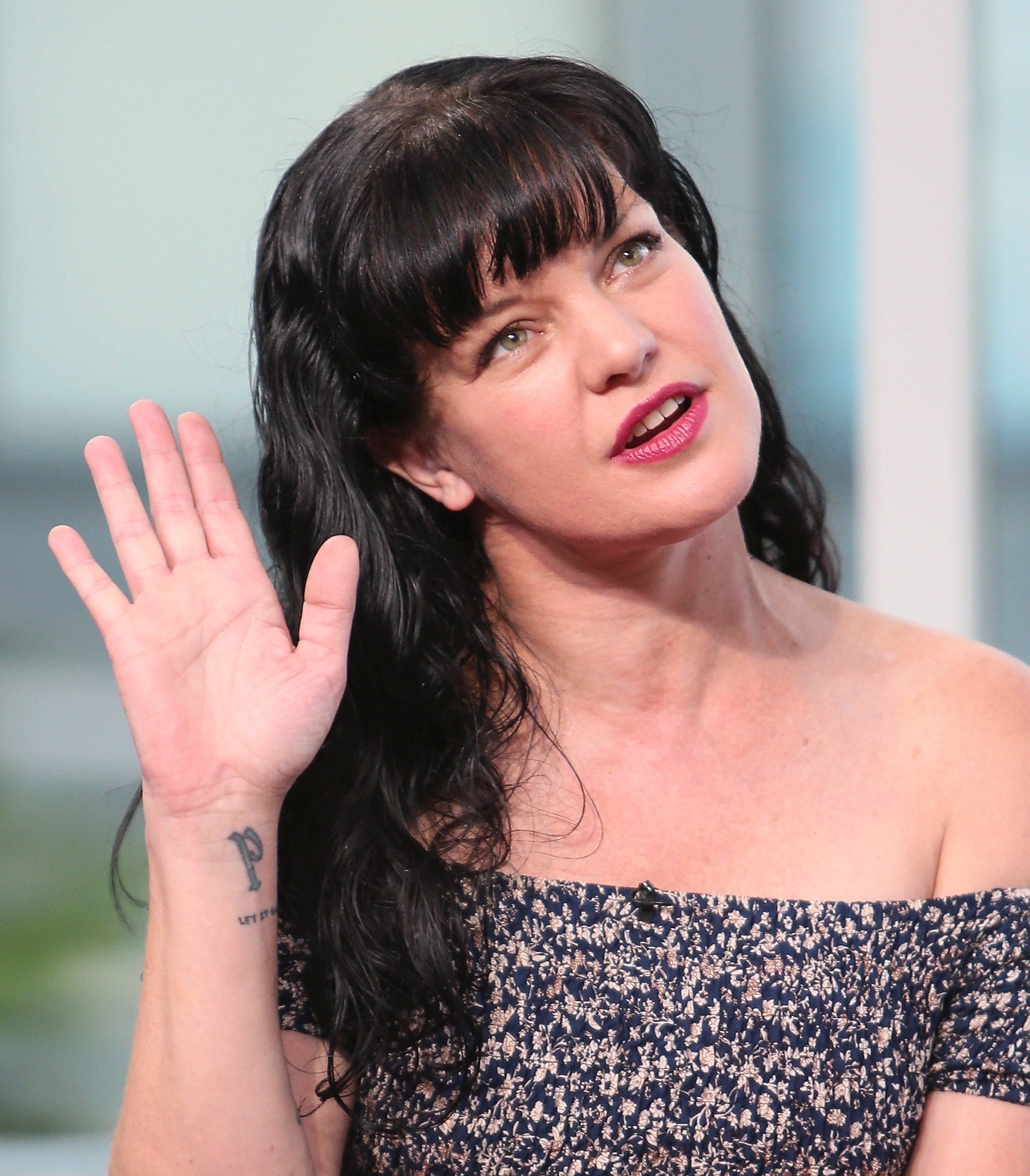 Pauley Perrette visits Hollywood Today Live at W Hollywood on September 16, 2016 | Photo: GettyImages