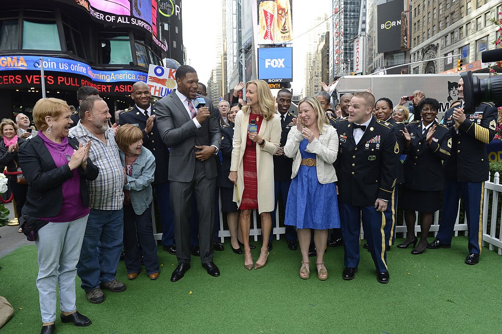 Michael Strahan on "Good Morning America" 2014| Photo: Getty Images