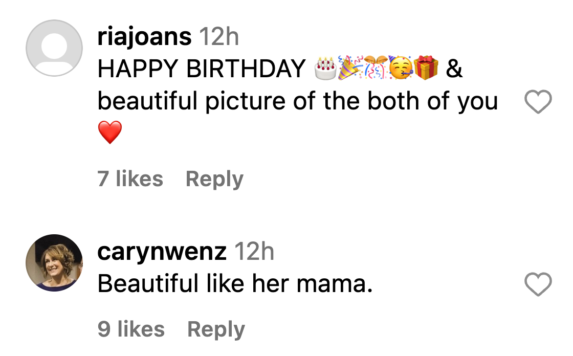 Screenshot of comments on Kathie Lee Gifford's Instagram post. | Source: Instagram/KathieLGifford
