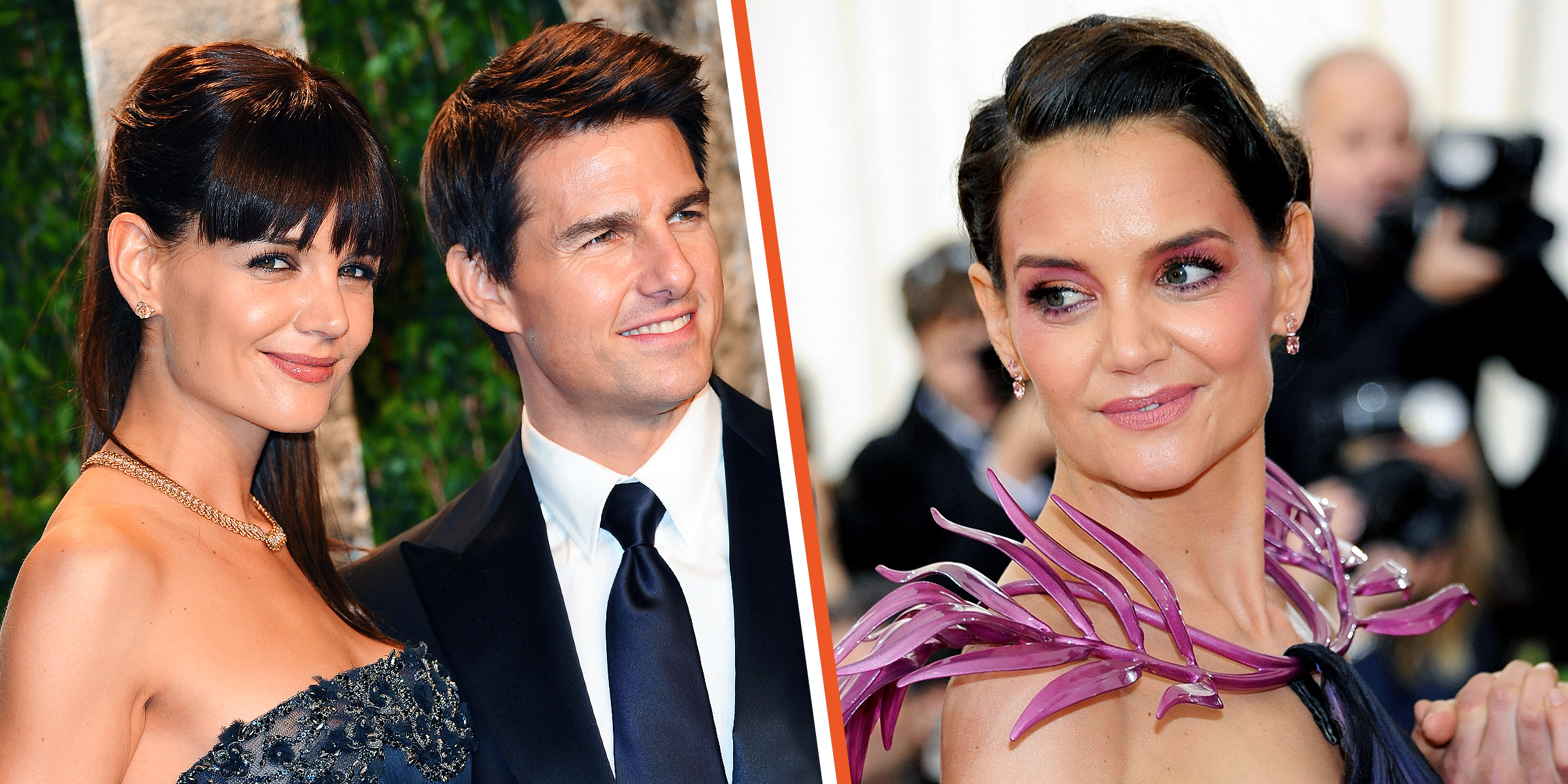 Katie Holmes and Tom Cruise ; Katie Holmes | Source: Getty Images