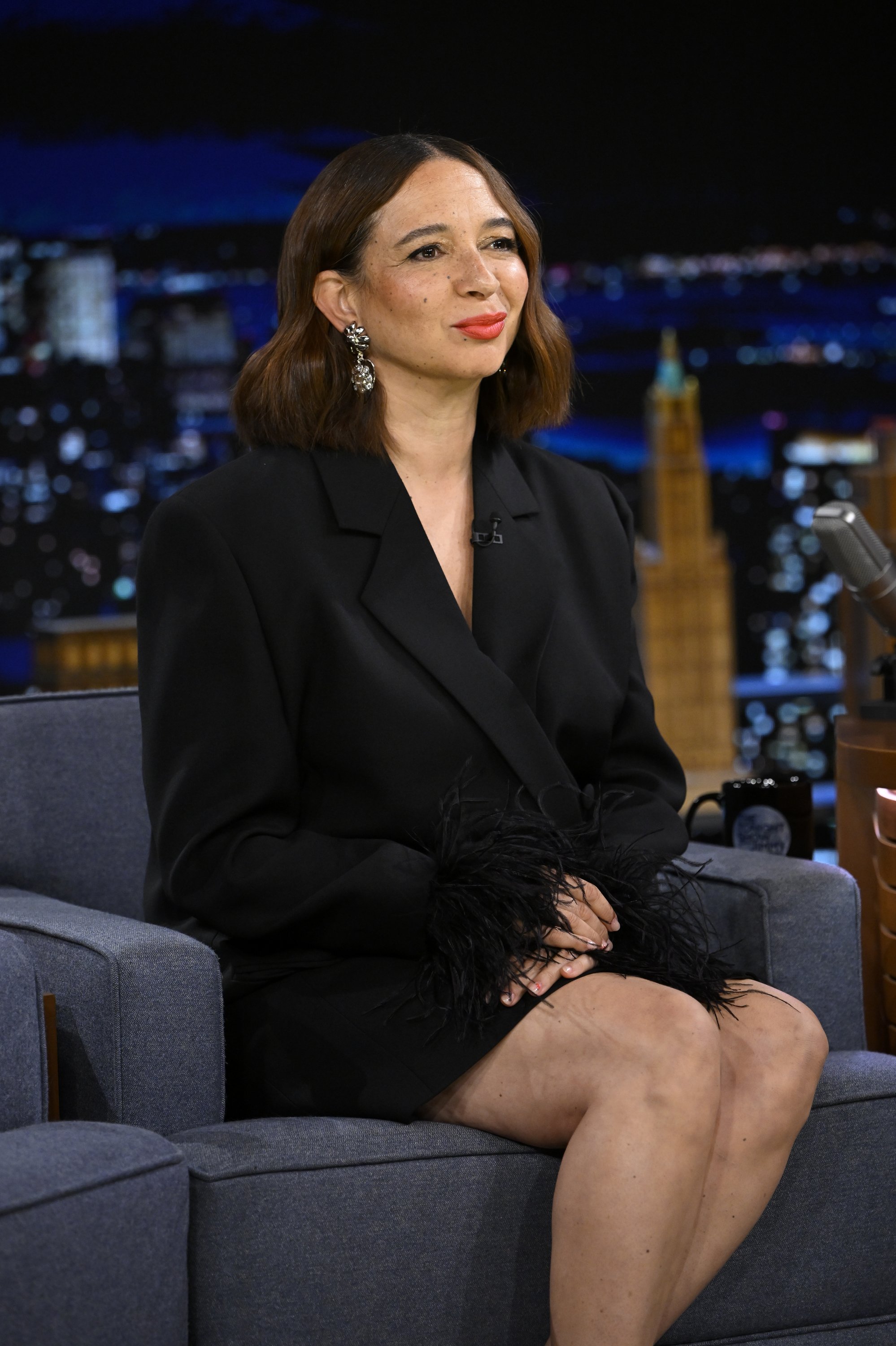 Maya Rudolph on "The Tonight Show Starring Jimmy Fallon" on June 22, 2022 | Source: Getty Images