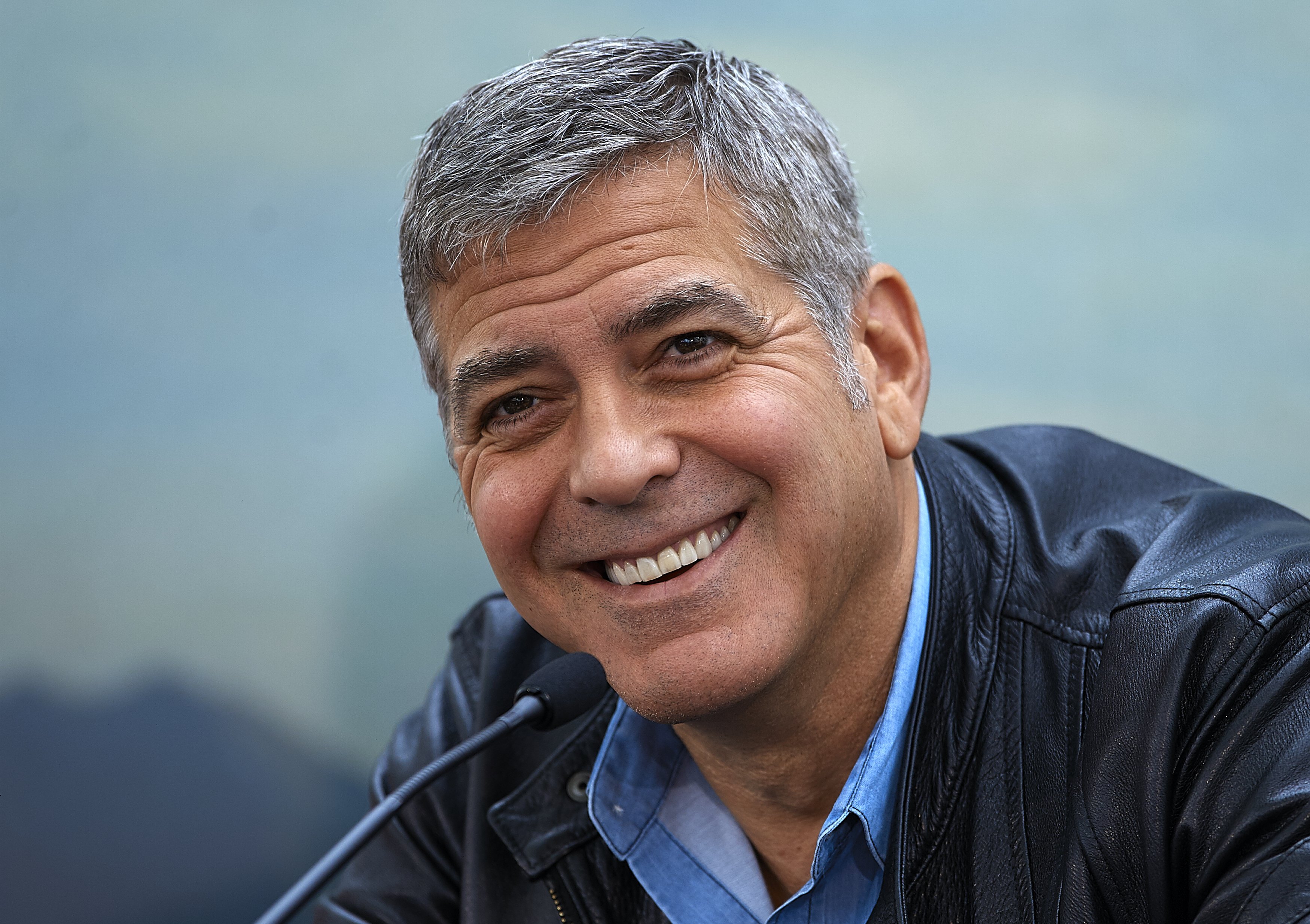 George Clooney during the "Tomorrowland" Press Conference at the L'Hemisferic on May 19, 2015 in Valencia, Spain. / Source: Getty Images