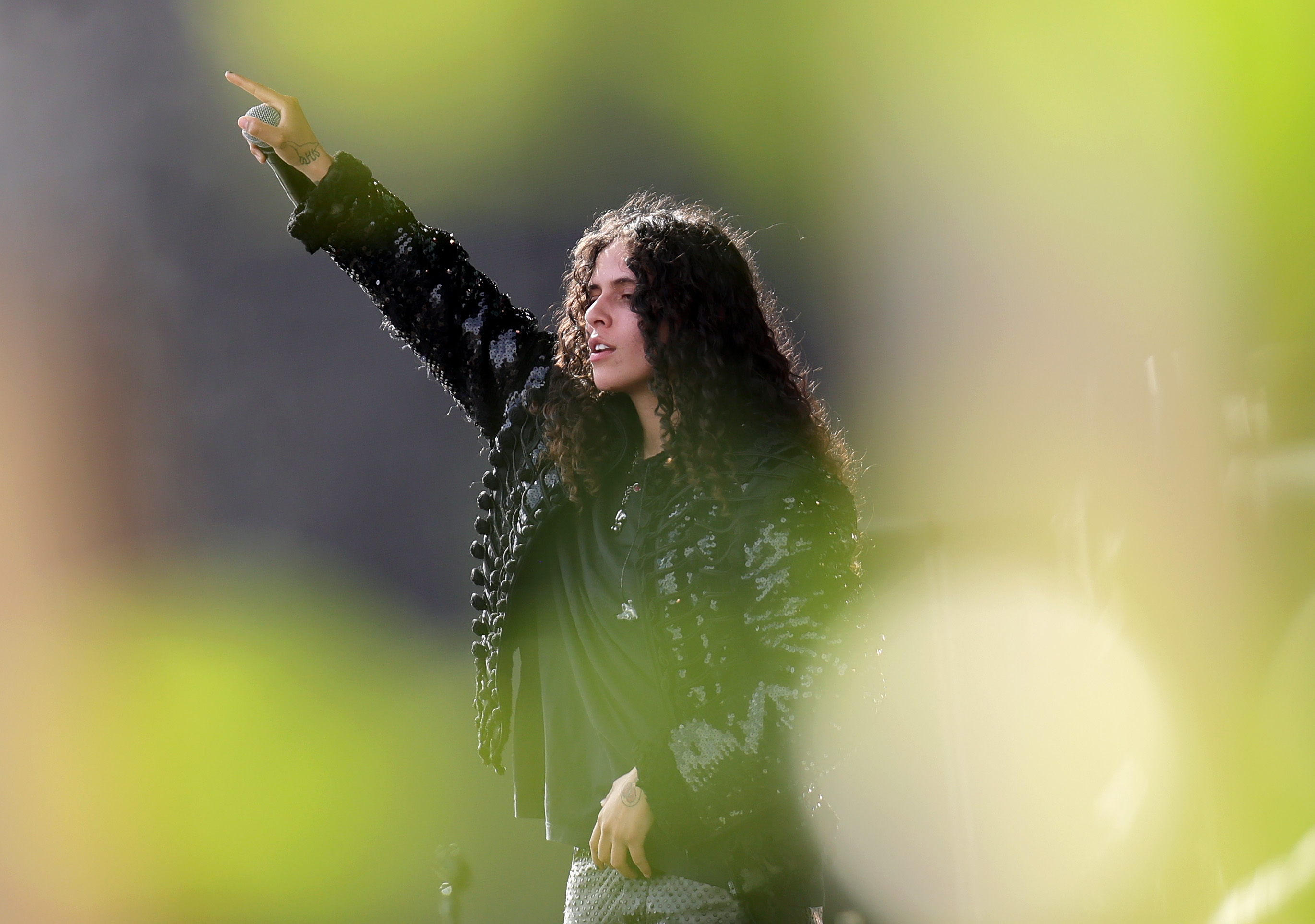 070 Shake is pictured as she performs on the Coachella Stage during the 2023 Coachella Valley Music and Arts Festival on April 22, 2023, in Indio, California | Source: Getty Images