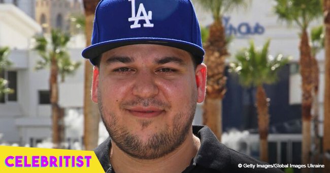 Rob Kardashian's daughter Dream, 1, flaunts her natural curly hair in cute grey cap in new pic