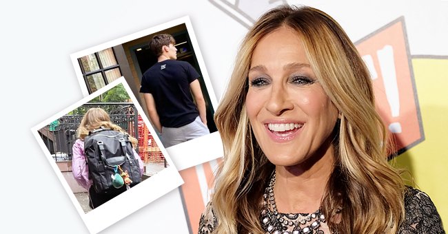 Sarah Jessica Parker shared photo of her kids as they leave for school | Photo: instagram.com/sarahjessicaparker | Getty Images