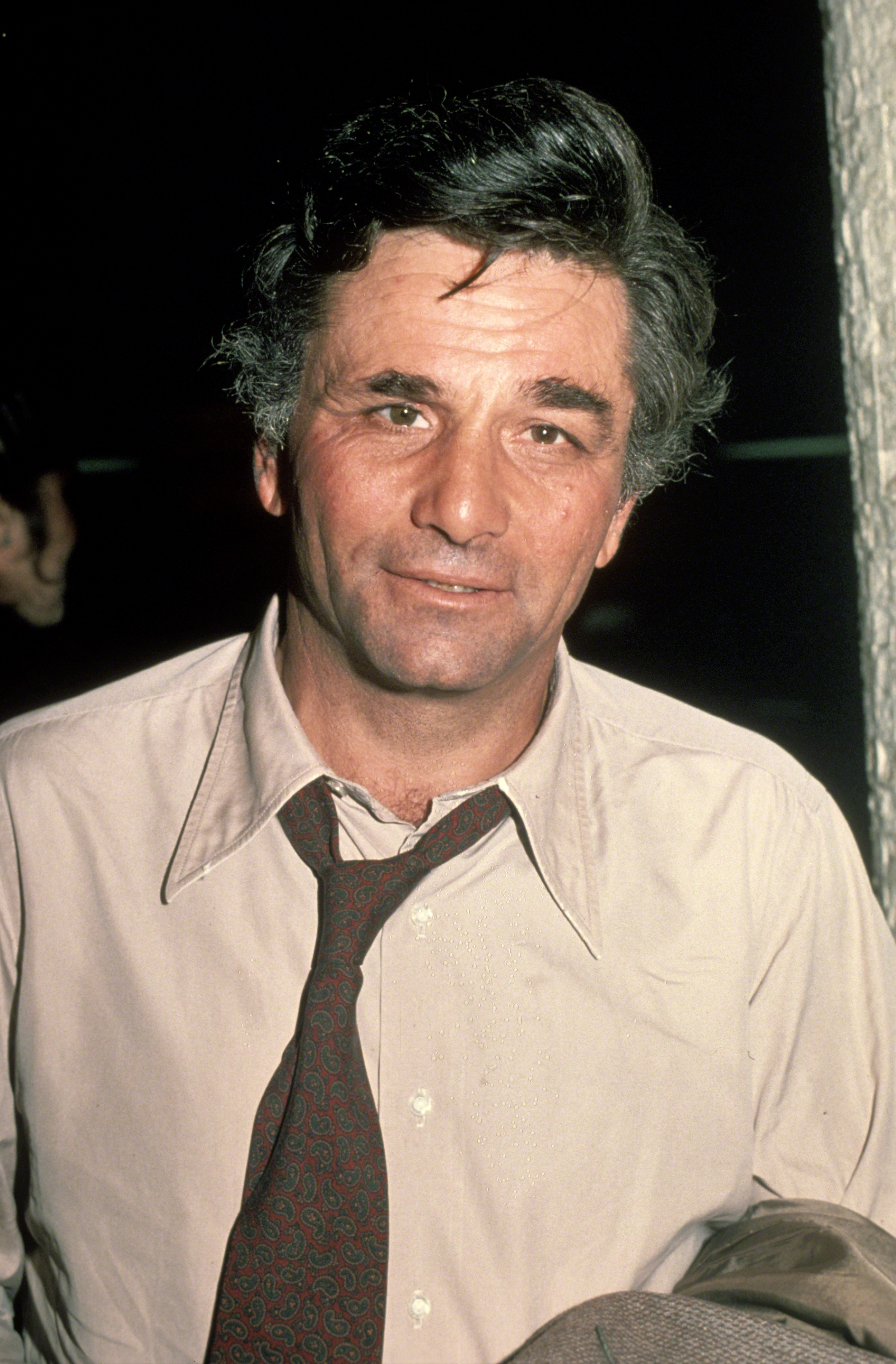 Peter Falk pictured on January 1, 1979 in New York City. | Source: Getty Images