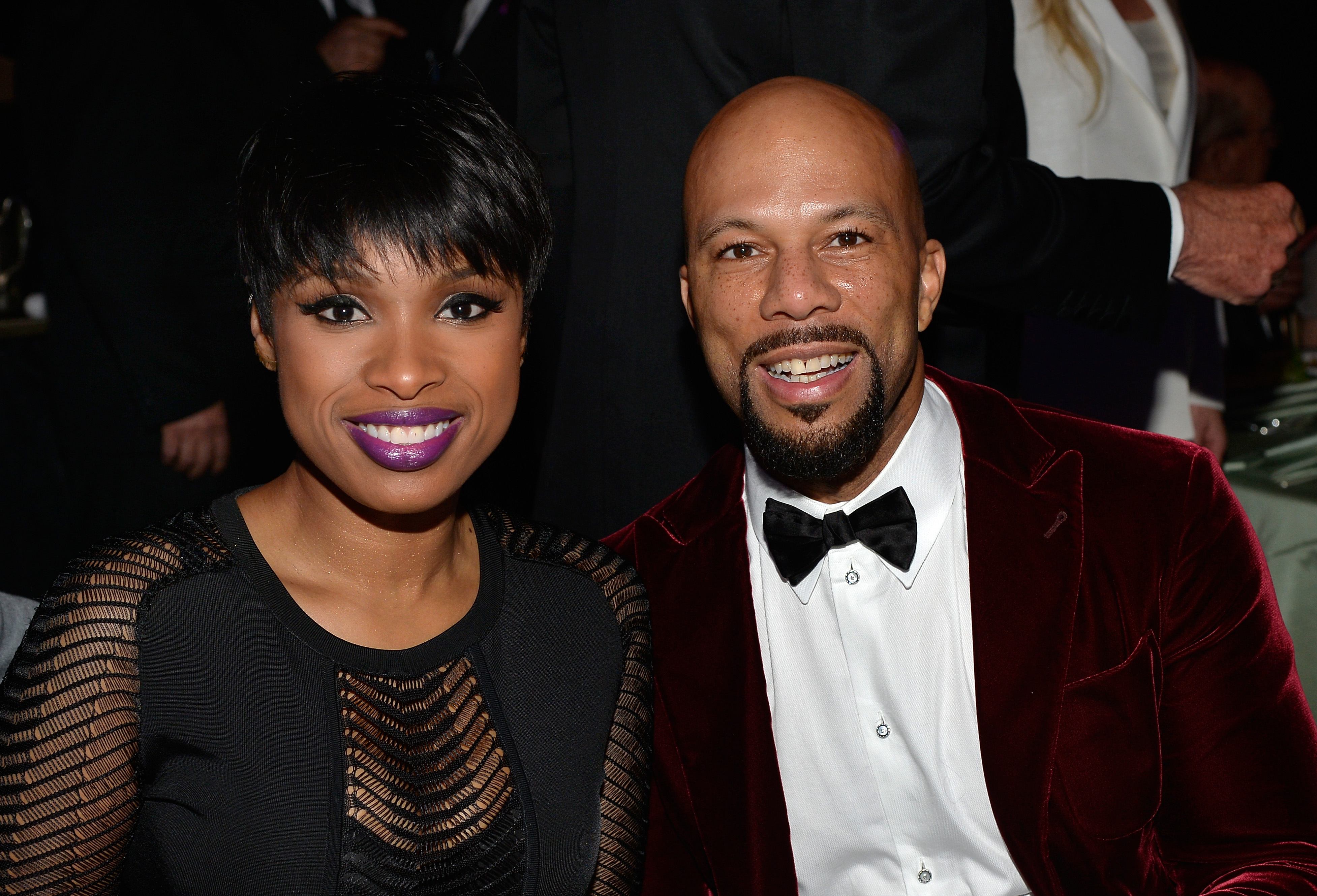 Jennifer Hudson and Common at The Beverly Hilton Hotel on February 7, 2015 in Los Angeles, California. | Source: Getty Images