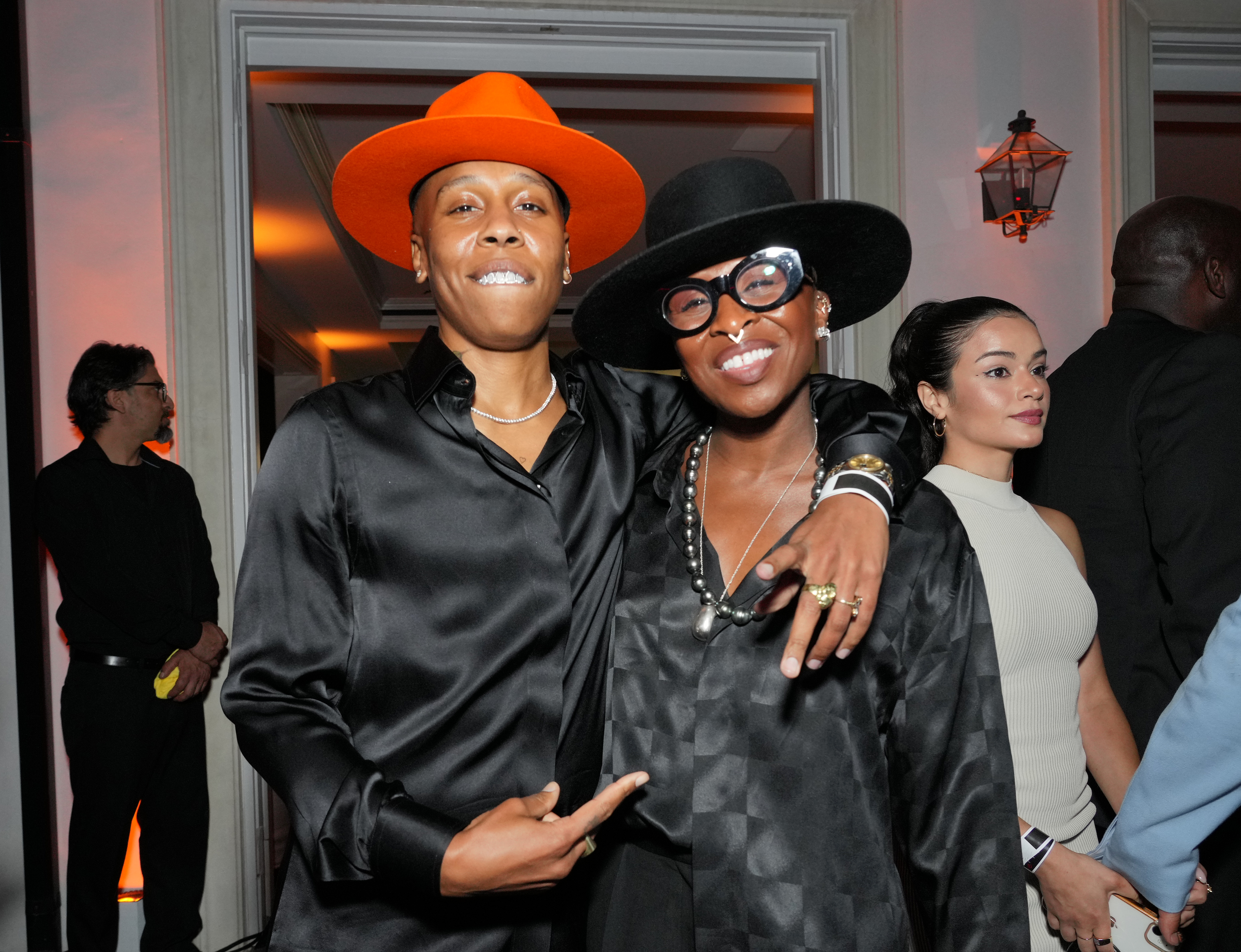 Lena Waithe und Cynthia Erivo auf der BET Lifetime Achievement After Party von Sean "Diddy" Combs am 26. Juni 2022 in Los Angeles | Quelle: Getty Images