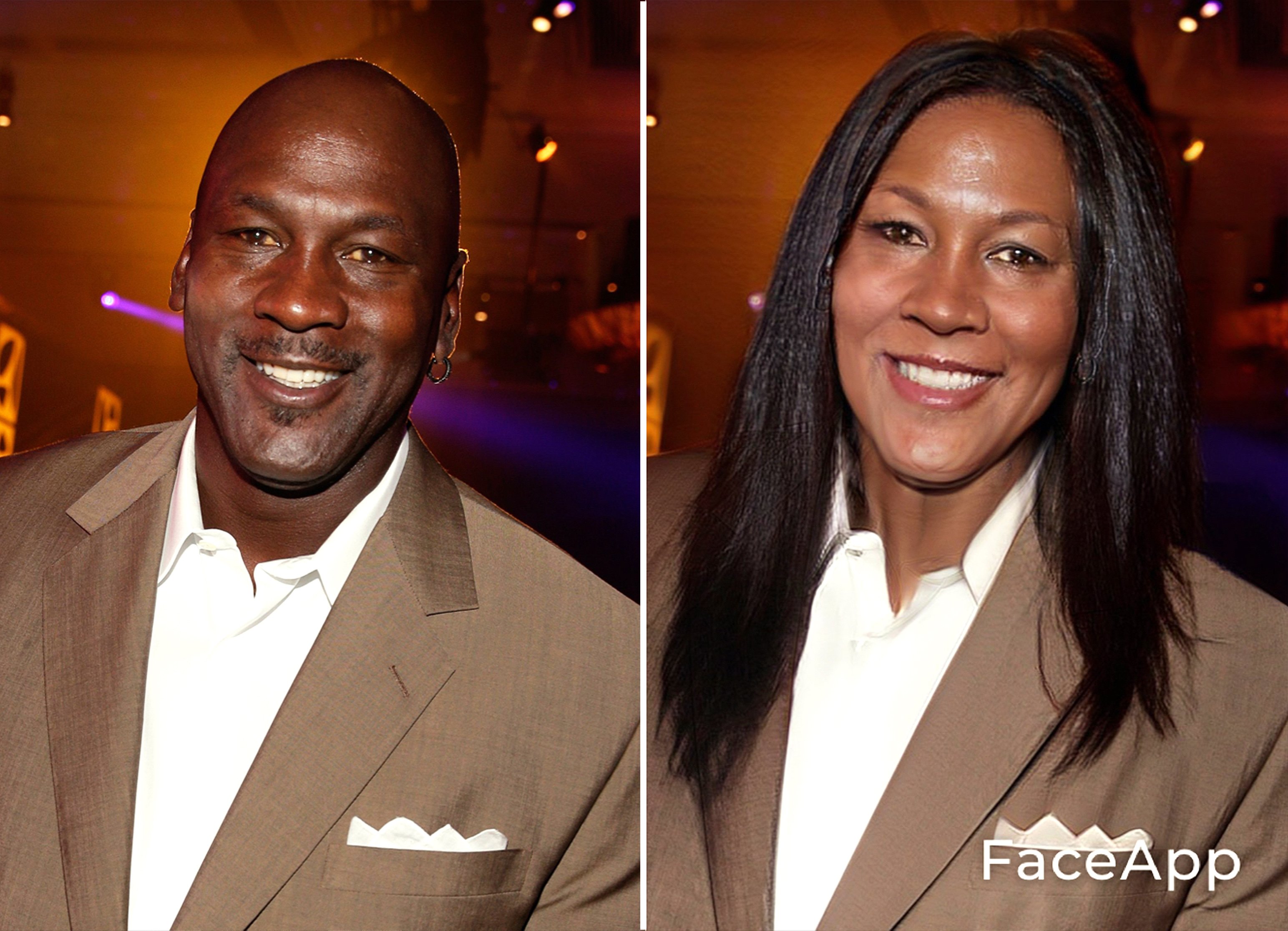 Michael Jordan | Source: Getty Images/ Face App