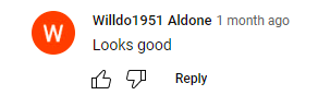 A screenshot of a comment posted by a user about how "good" Foster looks in her new series posted on YouTube on April 12, 2023 | Source: YouTube.com/Movie Coverage