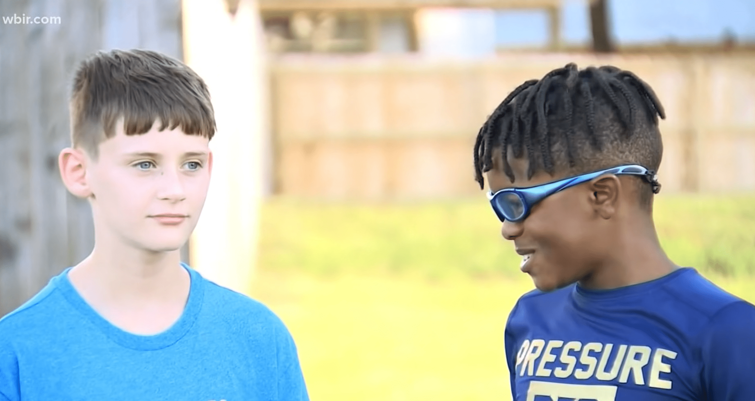 Andrew and Joc talk about being brothers.  | Photo: youtube.com/WBIR10