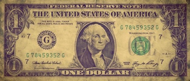 An old $1 bill | Source: Freepik