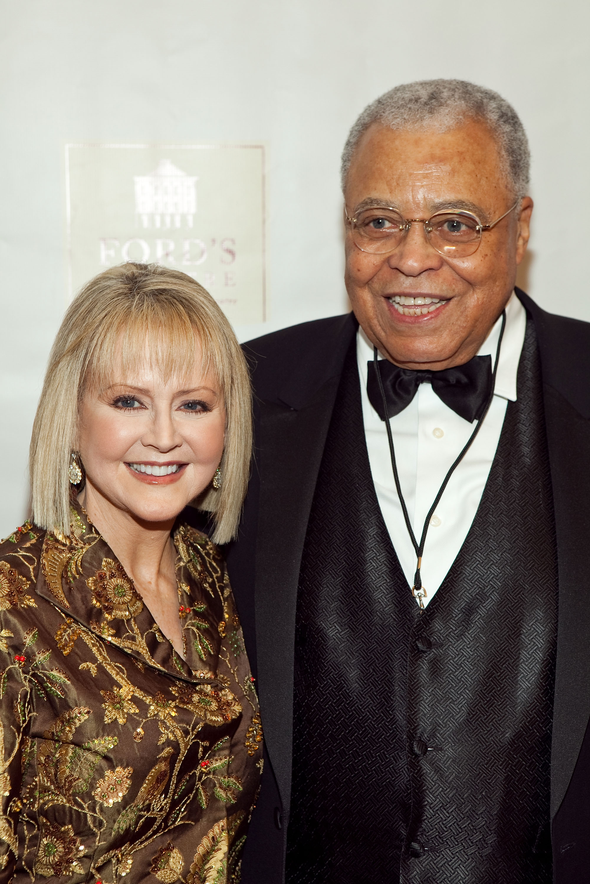 James Earl Jones and Cecilia Hart arrive at the reopening celebration at Ford's Theatre on February 11, 2009, in Washington, DC. | Source: Getty Images