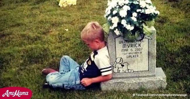 Little boy visits twin's grave and tells him about all the things he's missing 