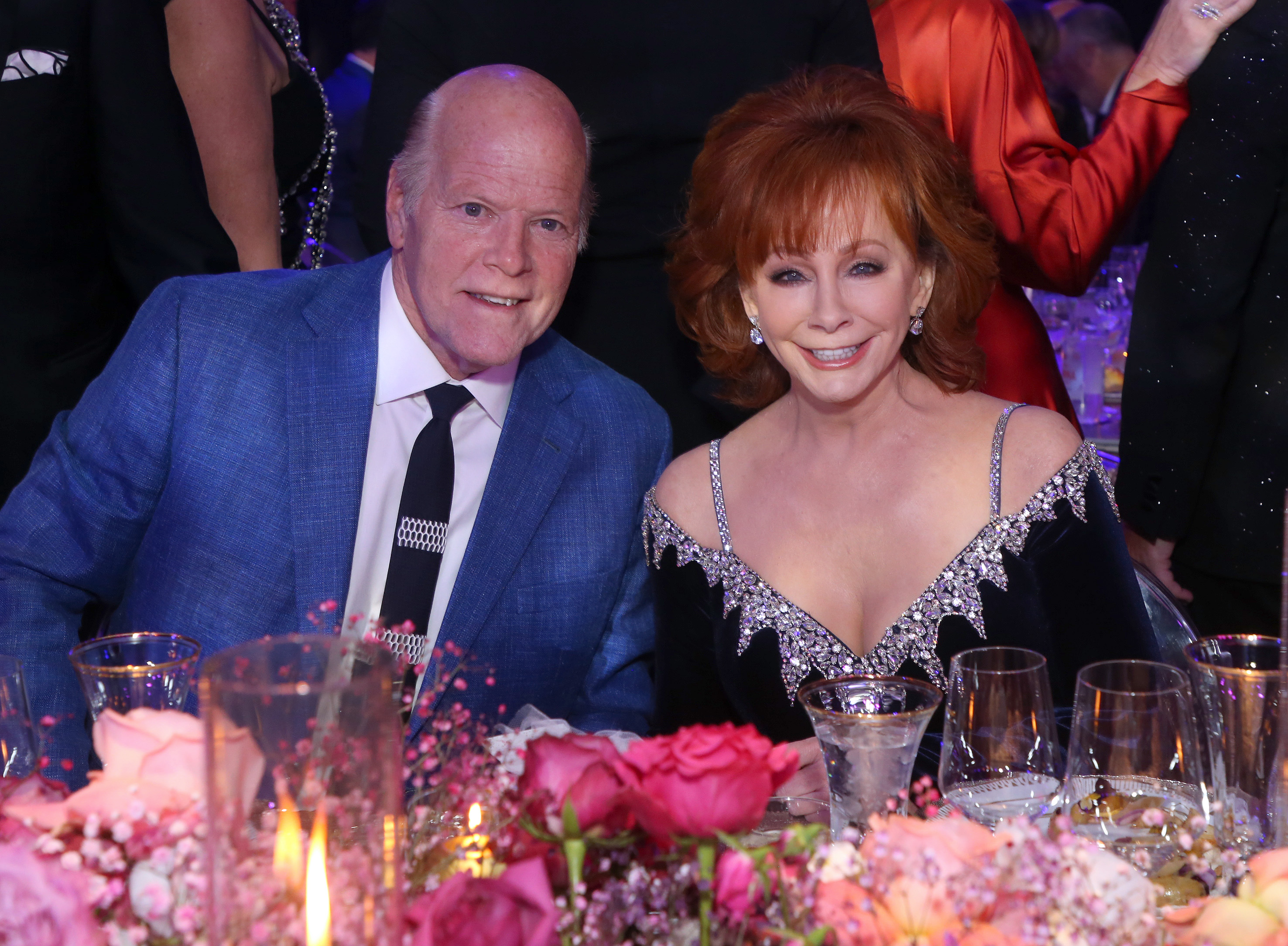 Rex Linn and Reba McEntire at the Inaugural Gateway Celebrity Fight Night on March 12, 2022, in Phoenix, Arizona. | Source: Getty Images