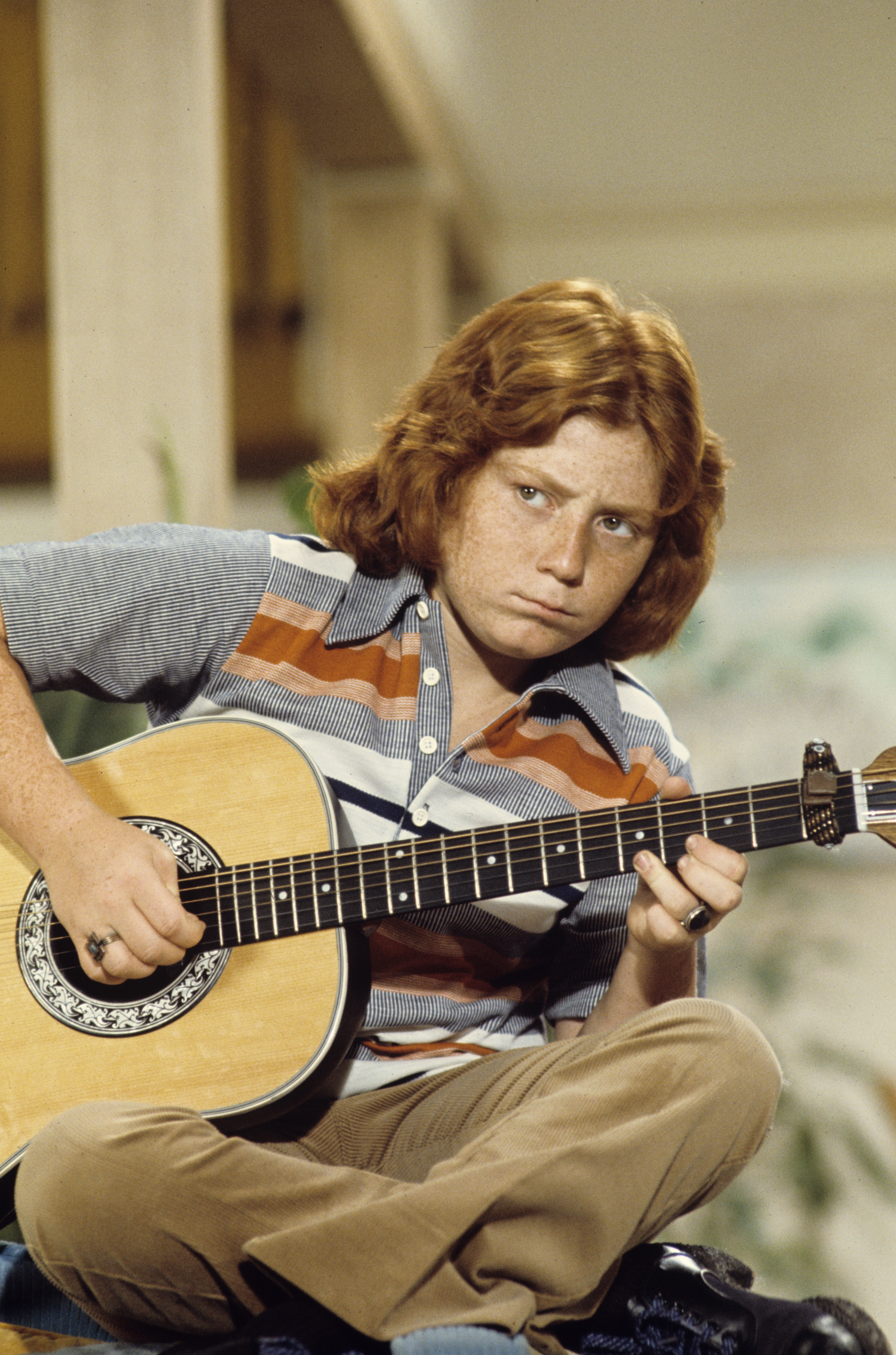 Danny Bonaduce on the set of "The Partridge Family" in 1970 | Source: Getty Images