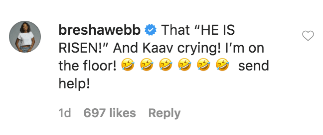 A fan commented on a video of Gabrielle’s Union’s daughter, Kaavia James Wade throwing a temper tantrum | Source: Instagram.com/gabunion