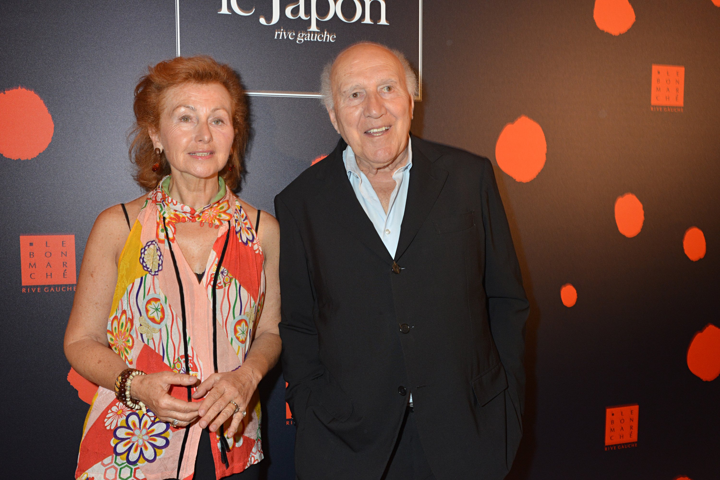 Michel Piccoli et sa femme Ludivine | photo : Getty Images