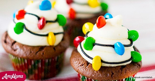 Here's how to create your own mini cupcakes that are teeming with the holiday spirit