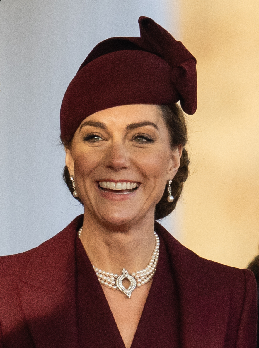 Princess Catherine, during day one of The Amir of the State of Qatar's visit to the United Kingdom on December 03, 2024, in London, England. | Source: Getty Images