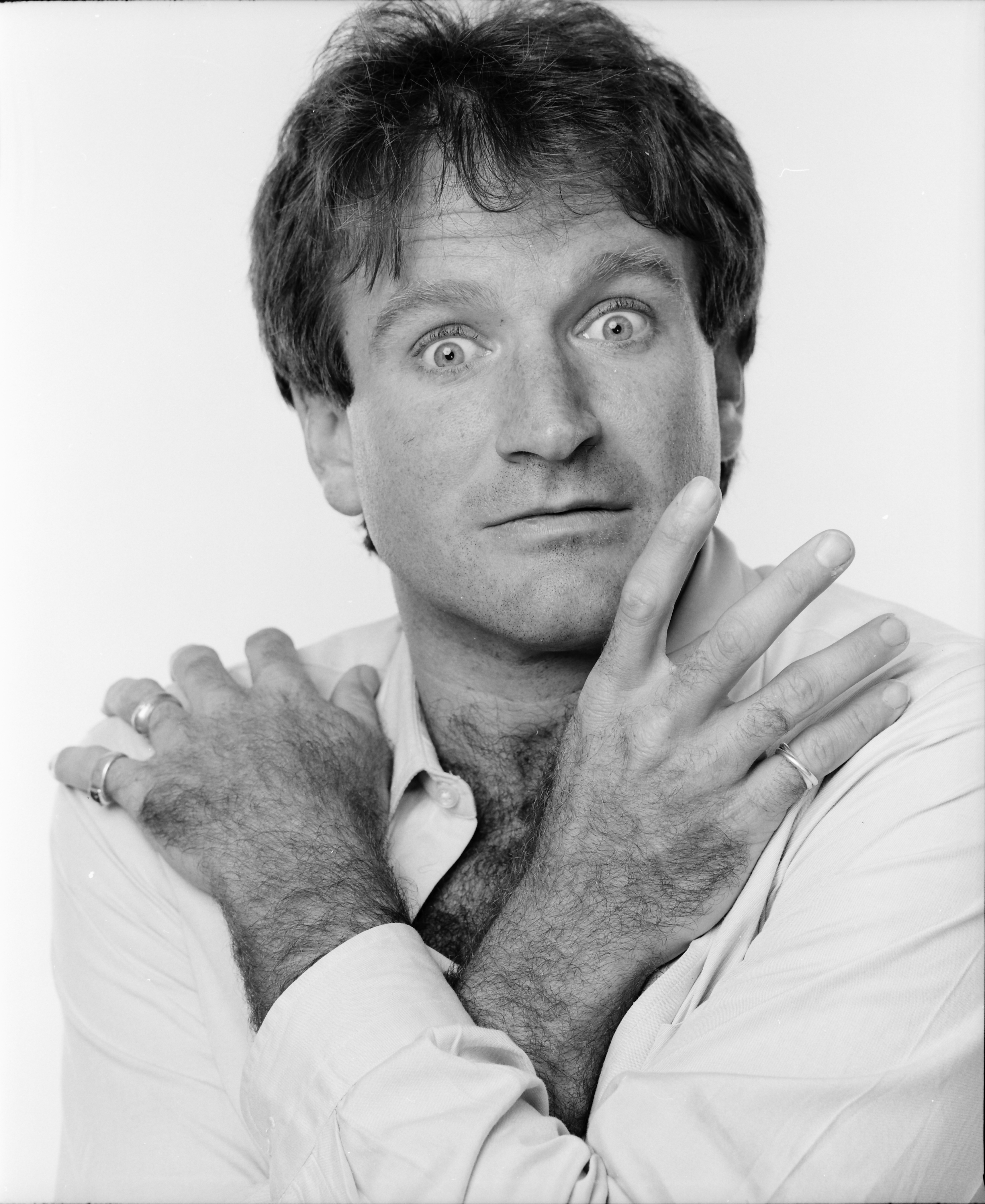Robin Williams fotografiado en 1984 | Foto: Getty Images
