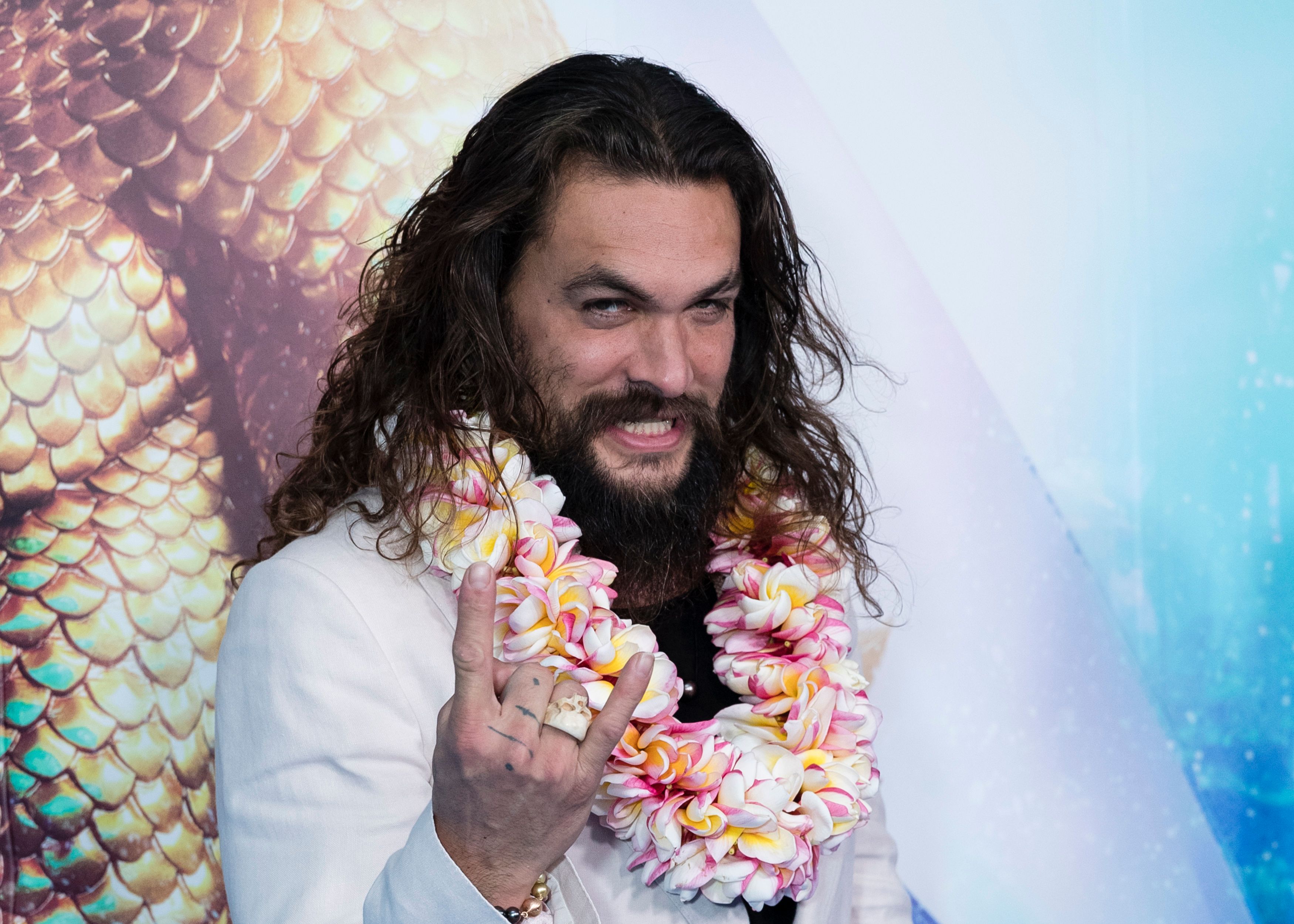 Jason Momoa during the Aquaman Sydney event at Event Cinemas George Street on December 19, 2018, in Sydney, Australia. | Source: Getty Images
