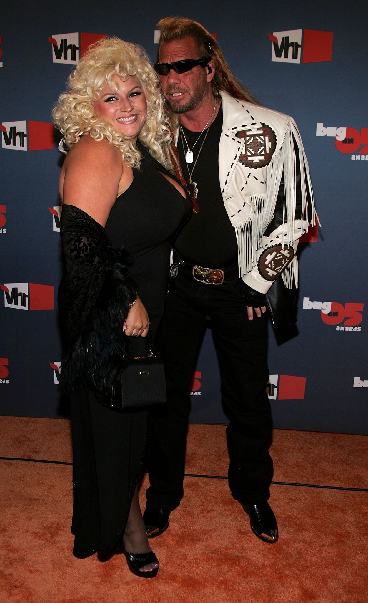 Bounty Hunter Duane "Dog" Chapman and Beth Chapman arrive at the VH1 Big In '05 Awards | Getty Images