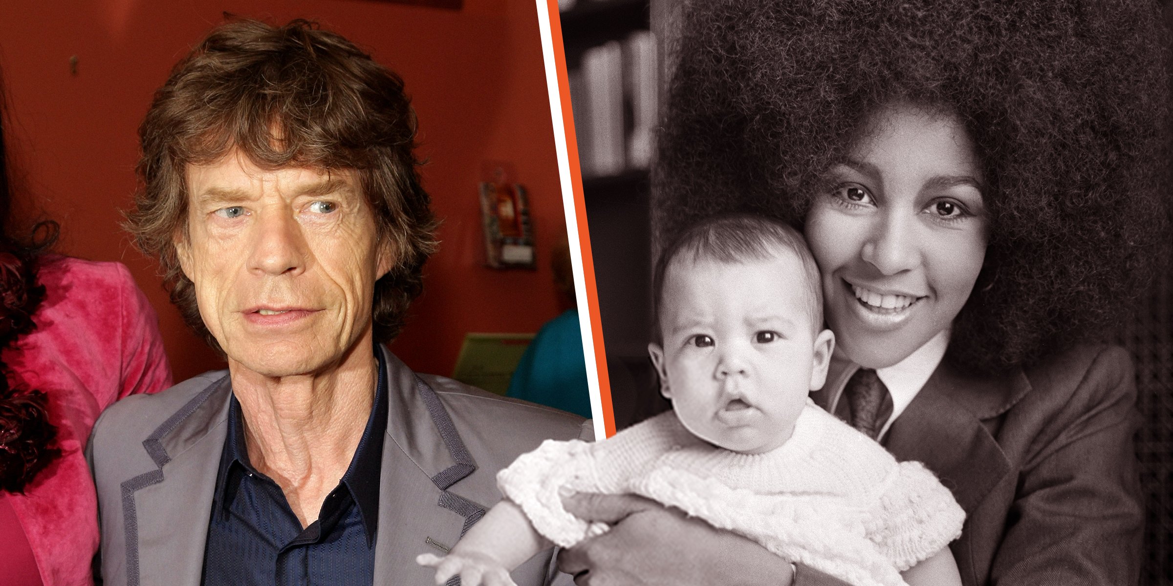 Mick Jagger | Marsha Hunt and Karis Jagger | Source: Getty Images
