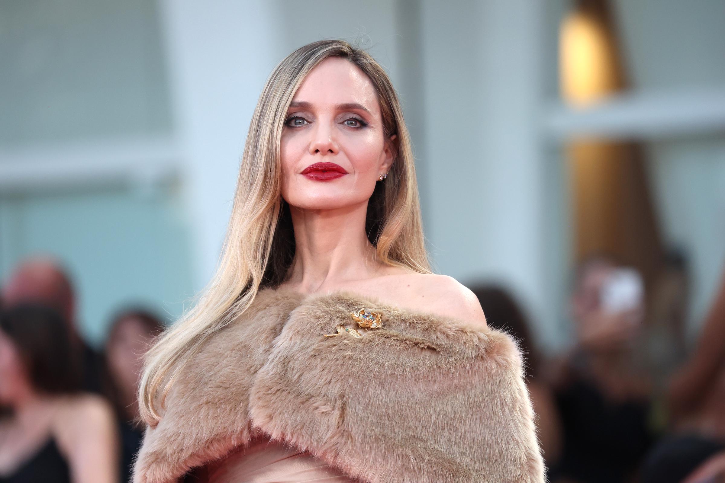 Angelina Jolie on August 29, 2024, in Venice, Italy | Source: Getty Images