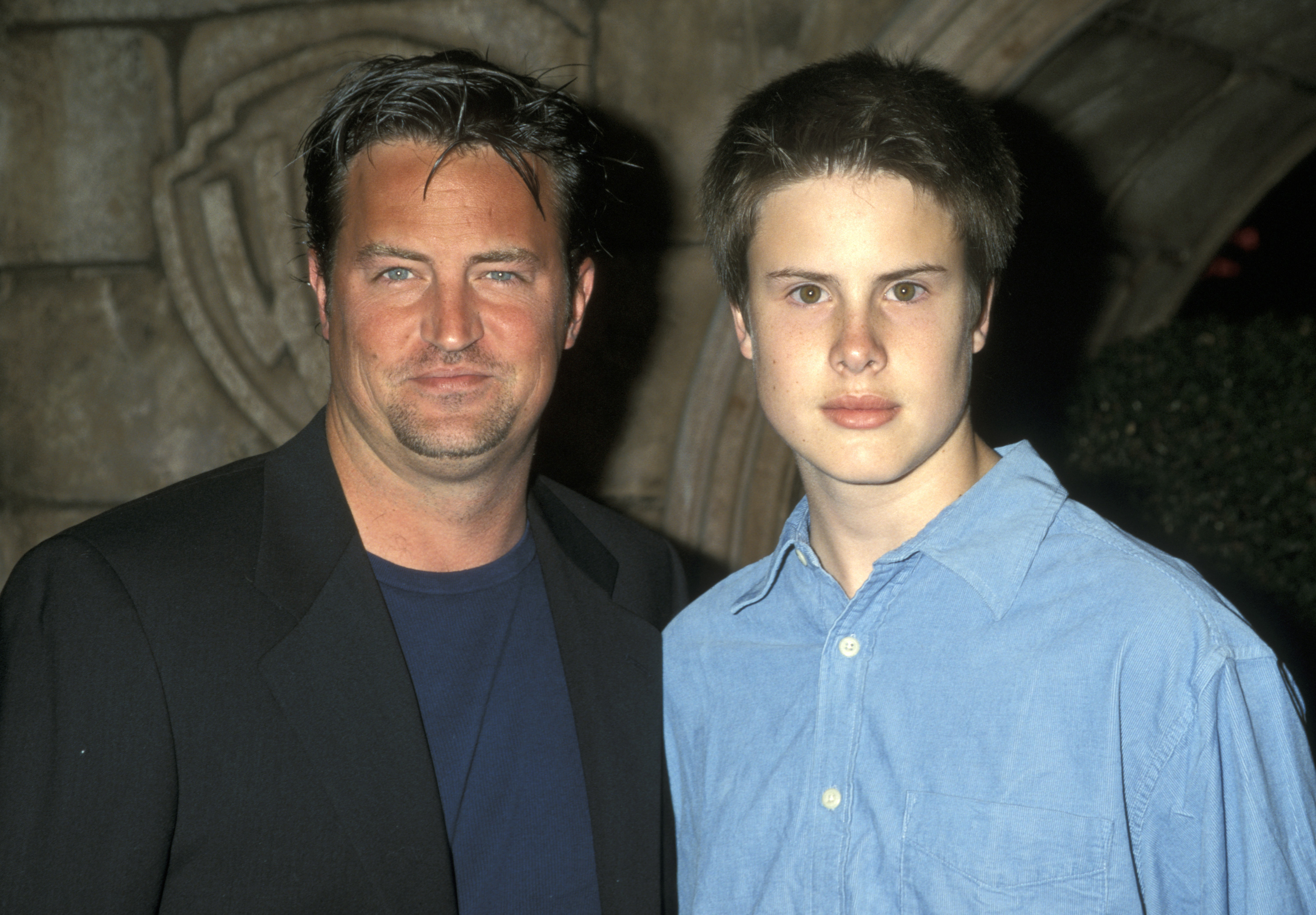 Matthew Perry and brother Will in California in 2001 | Source: Getty Images