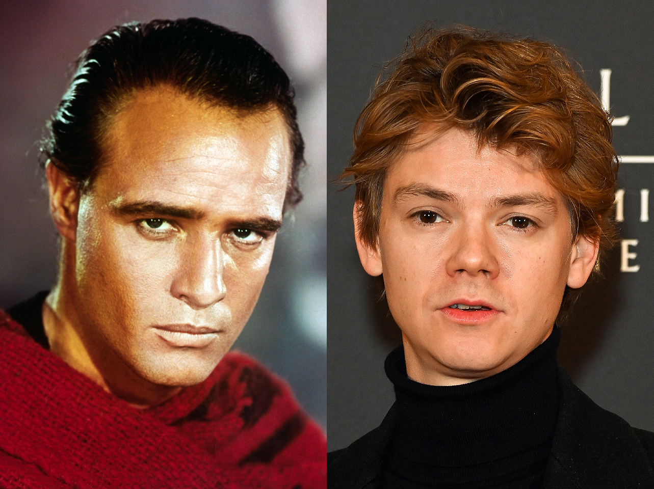 Marlon Brando | Thomas Brodie-Sangster | Source: Getty Images