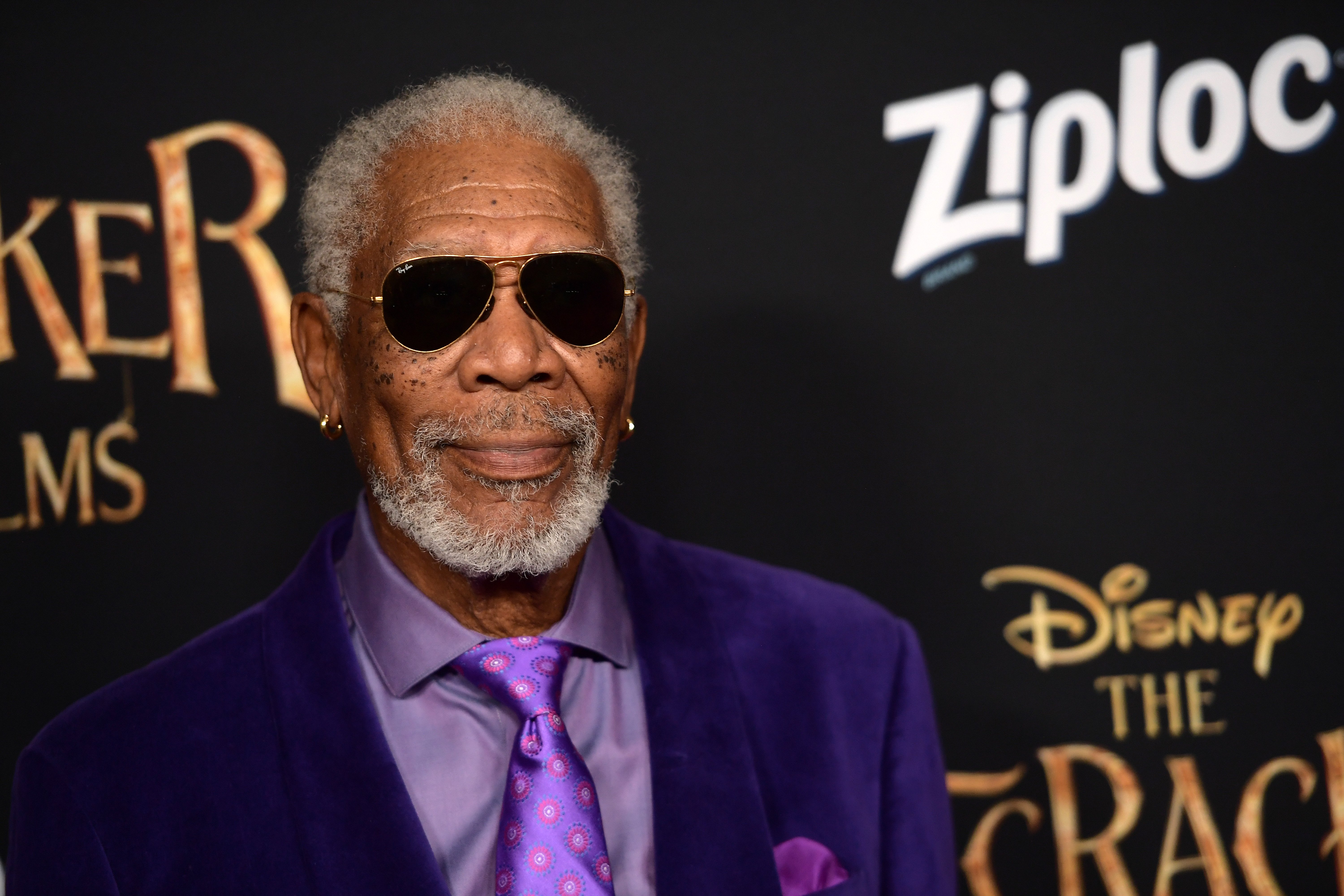 Morgan Freeman pictured at the premiere of Disney's "Nutcracker And The Four Realms," 2018, Hollywood, California. | Photo: Getty Images