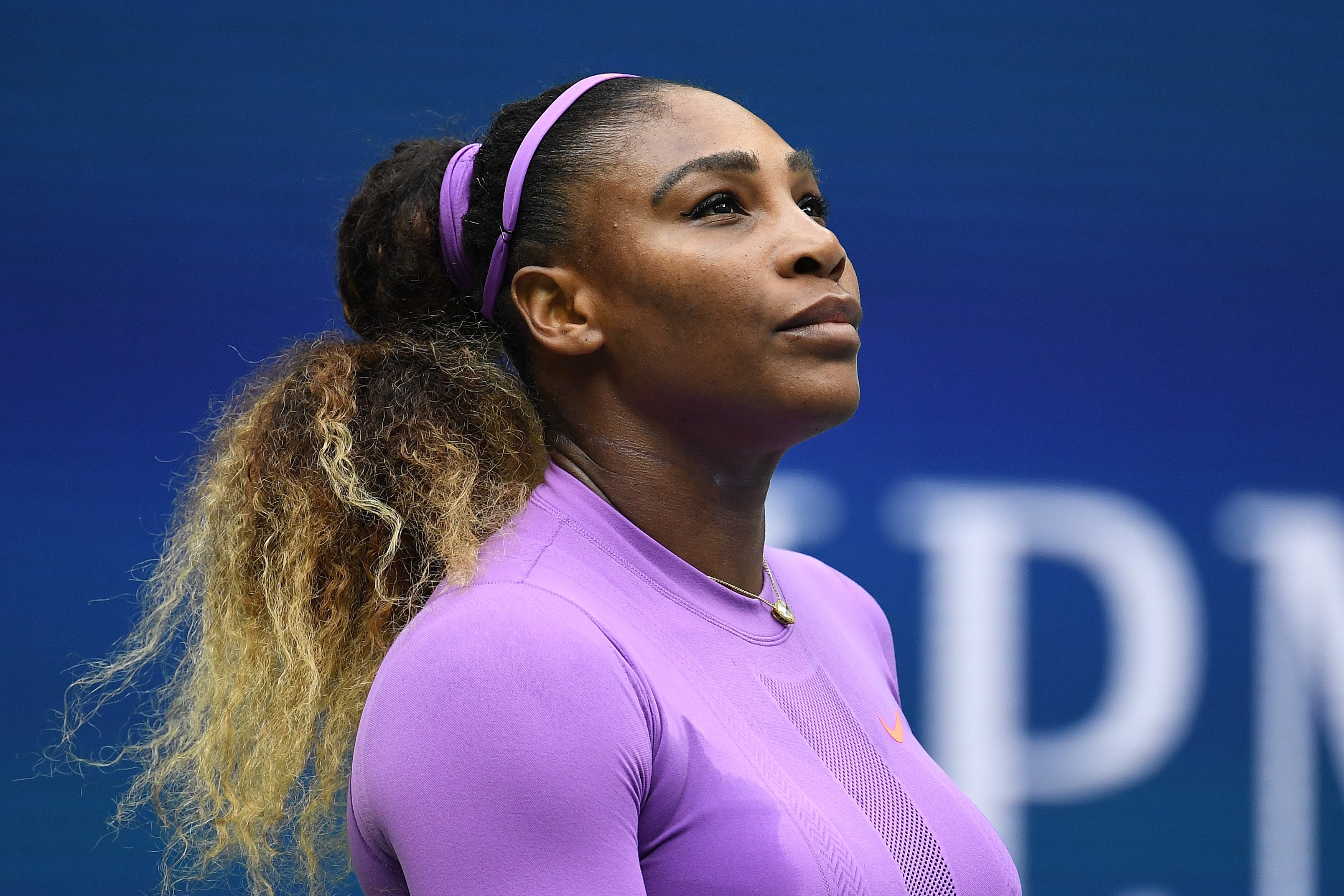 Serena Williams during her Women's Singles final match against Bianca Andreescu at the 2019 US Open on September 07, 2019 in Queens, New York. | Source: Getty Images