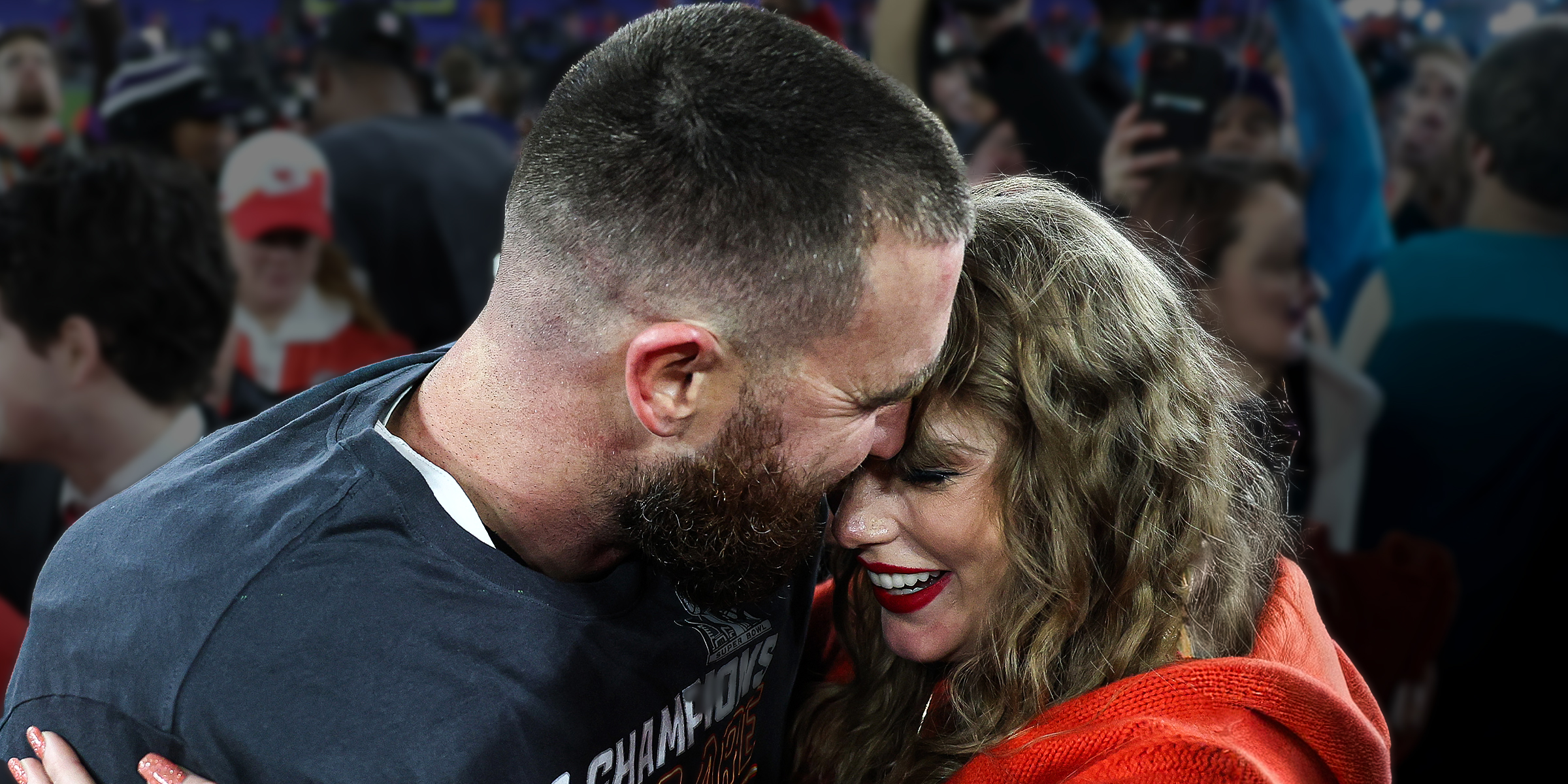 Travis Kelce and Taylor Swift | Source: Getty Images