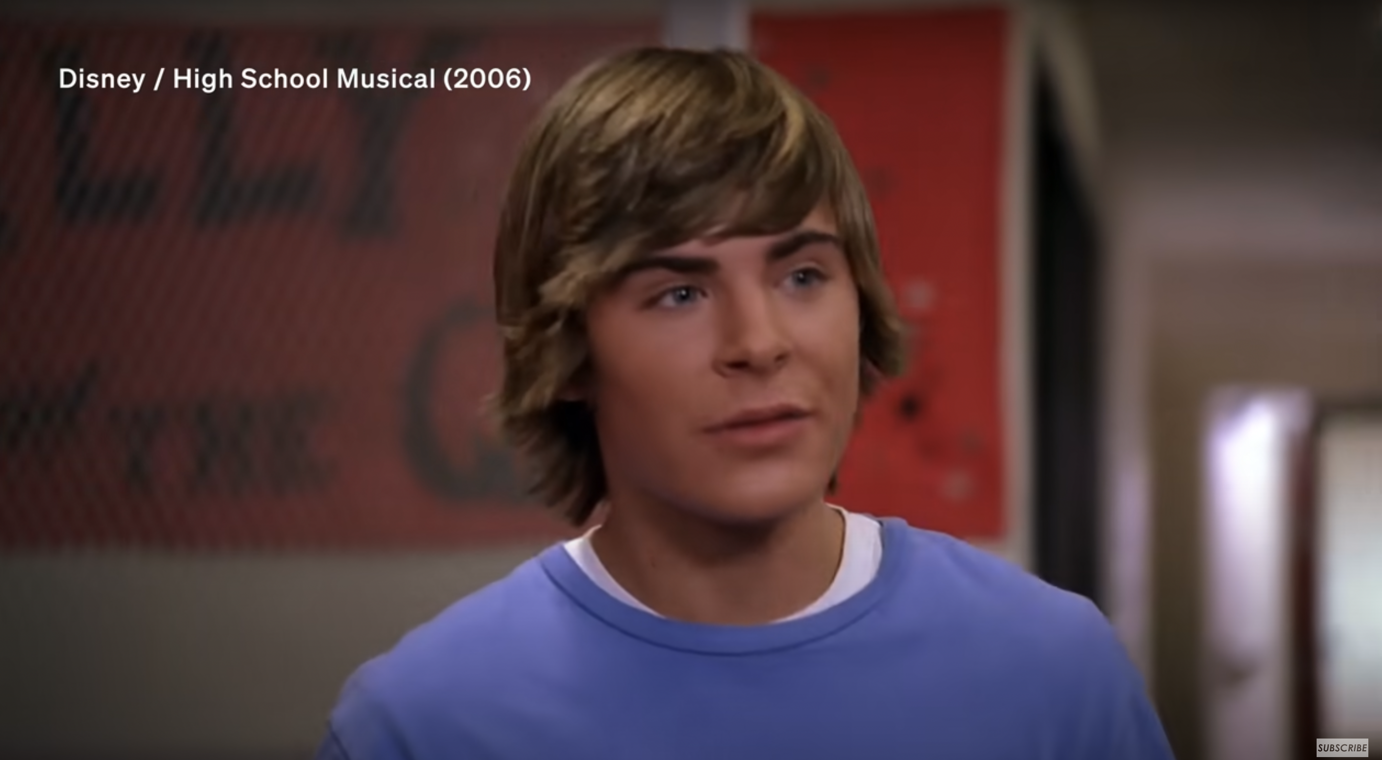 Zach Efron in a scene from "HIgh School Musical" | Source: youtube/variety