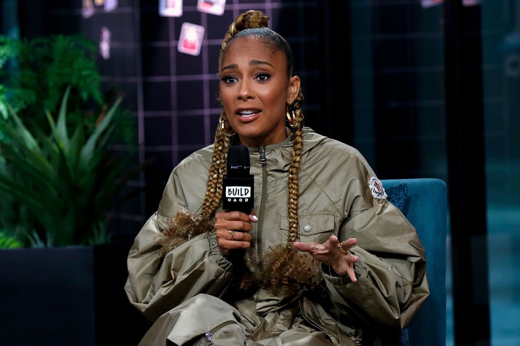 Amanda Seales at the Build Series to discuss 'Small Doses' at Build Studio on Oct. 03, 2019 in New York City | Photo: Getty Images