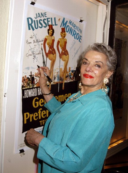 Jane Russell during Jane Russell Appearance at American Cinematheque Screenings at the Aero Theatre at Aero Theatre in Santa Monica, CA., United States | Photo: Getty Images