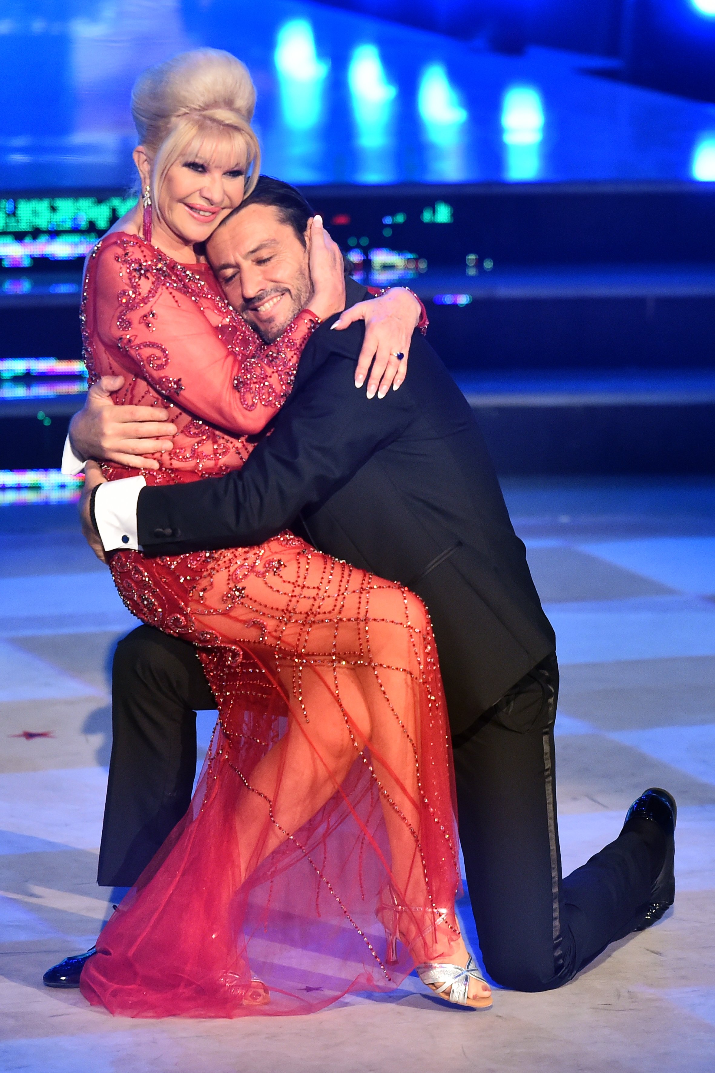 Ivana Trump and Rossano Rubicondi as guests of "Dancing with the Stars" on May 6, 2018 in Rome Italy.┃Source: Getty Images