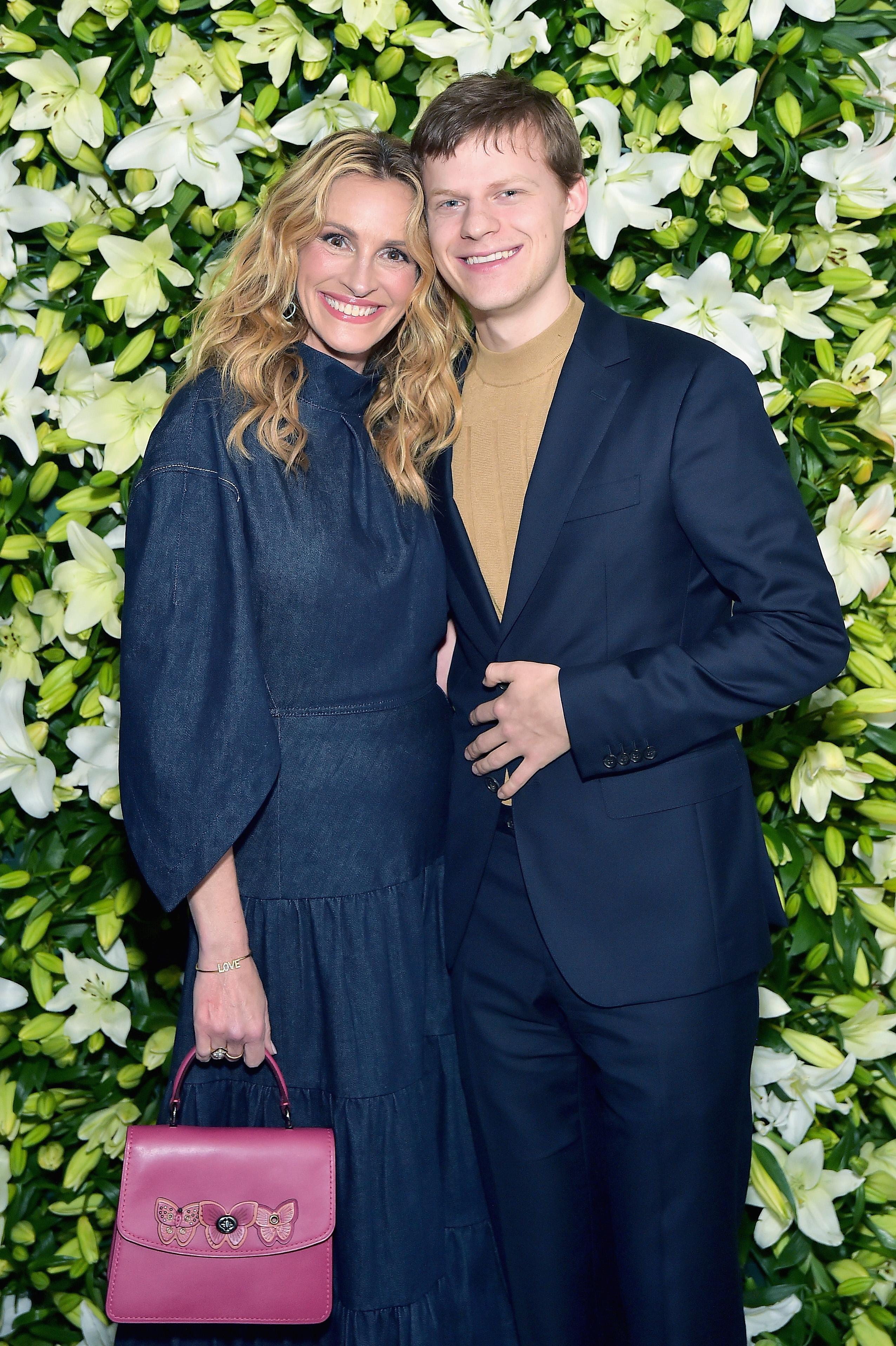 Julia Roberts and Lucas Hedges attend the 2019 WSJ. Magazine Talents and Legends dinner in Beverly Hills, California on January 28, 2019 | Source: Getty Images