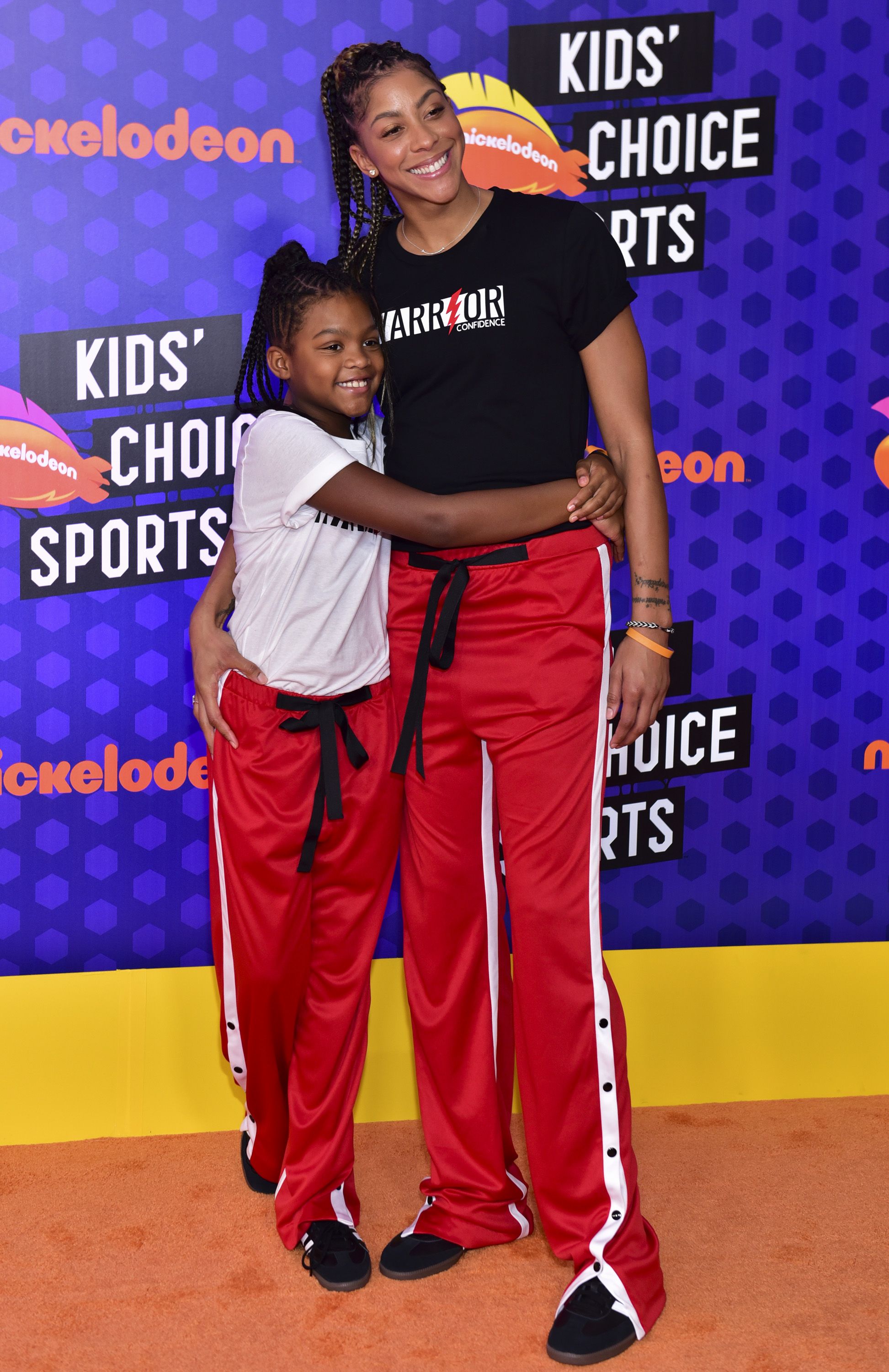 Candace Parker and Lailaa at Nickelodeon Kids' Choice Sports Awards on July 19, 2018 in Santa Monica. | Photo: Getty Images
